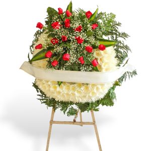 Coronas florales para despedidas especiales